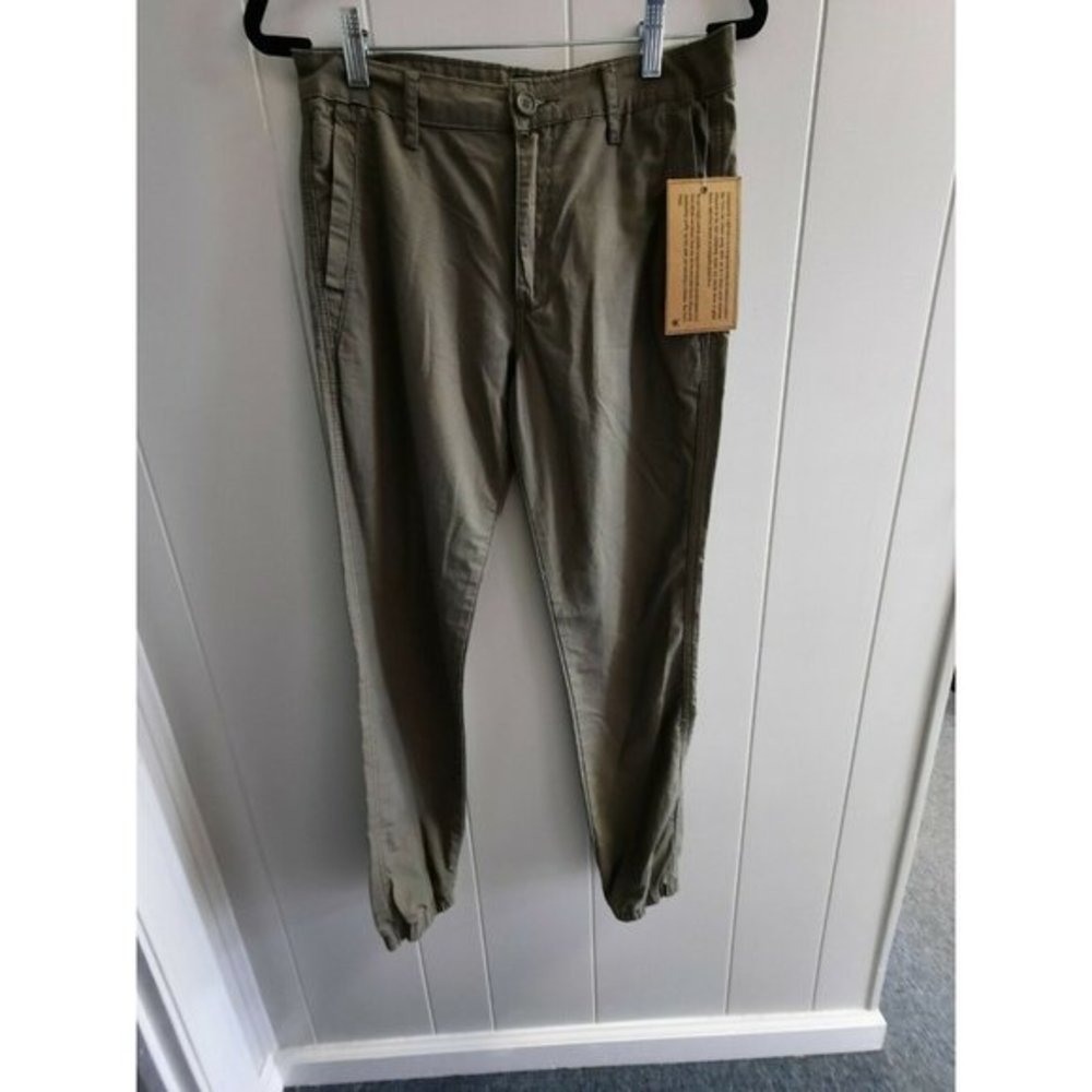 ZOO YORK New Dusty Olive Joggers High Rise Size 28